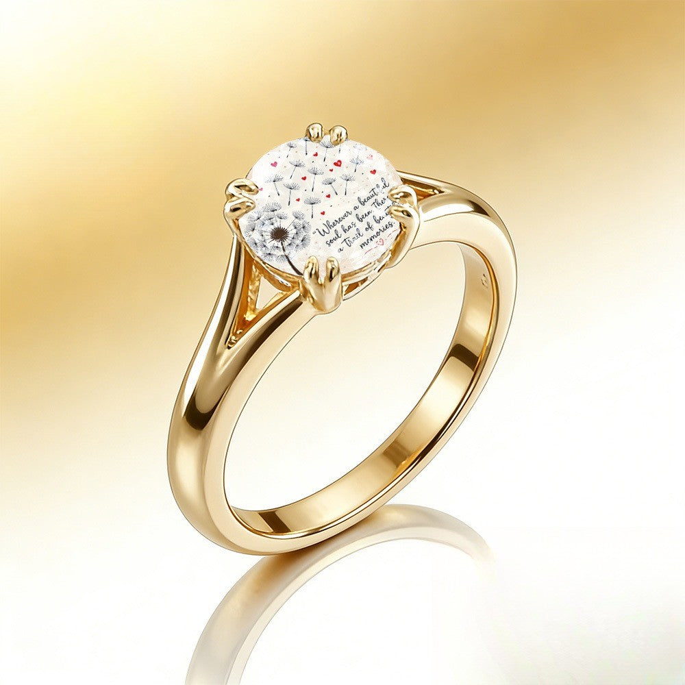 Dandelion Memory Ring