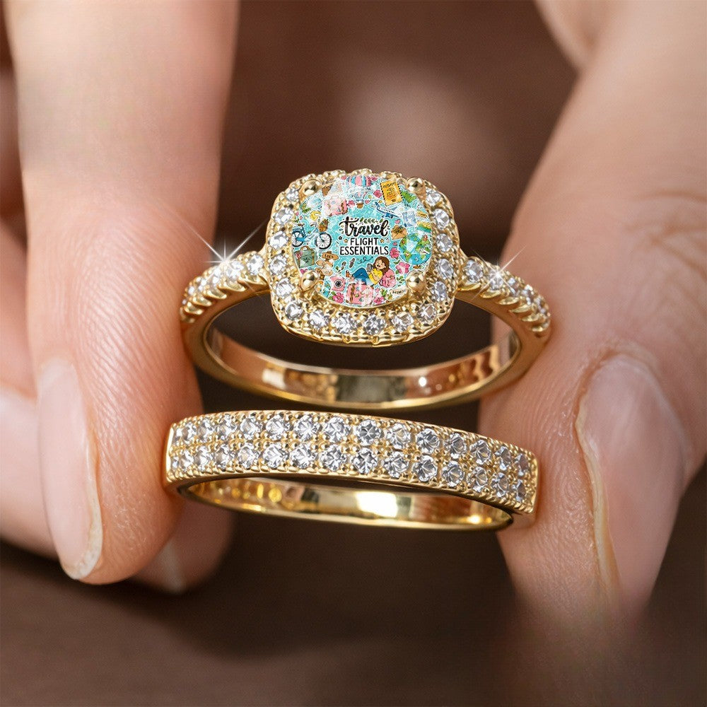 Travel Essentials Square Ring Set