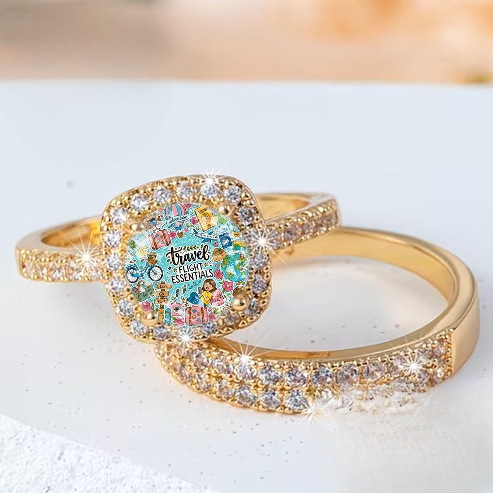 Travel Essentials Square Ring Set