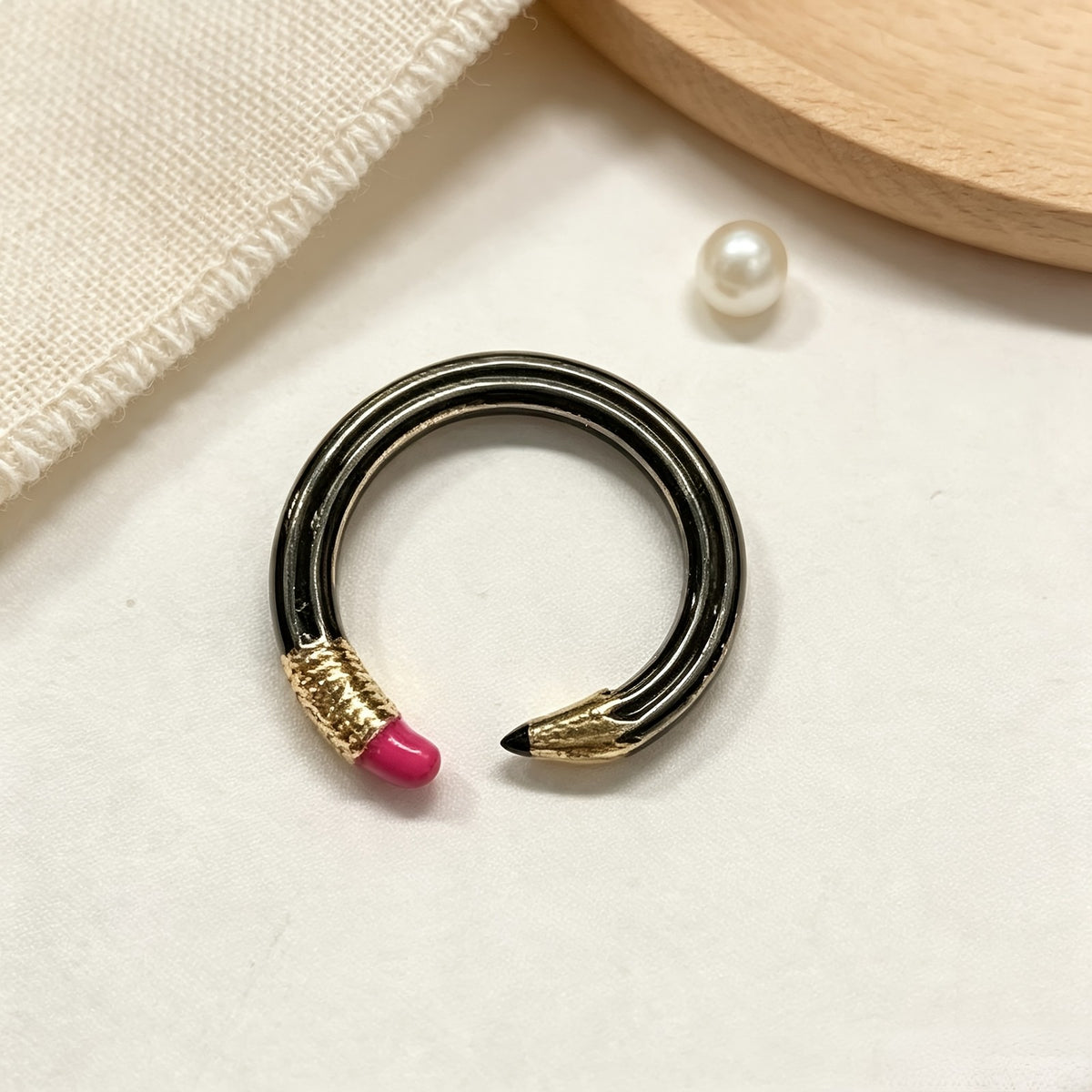 Colorful Pencil Ring