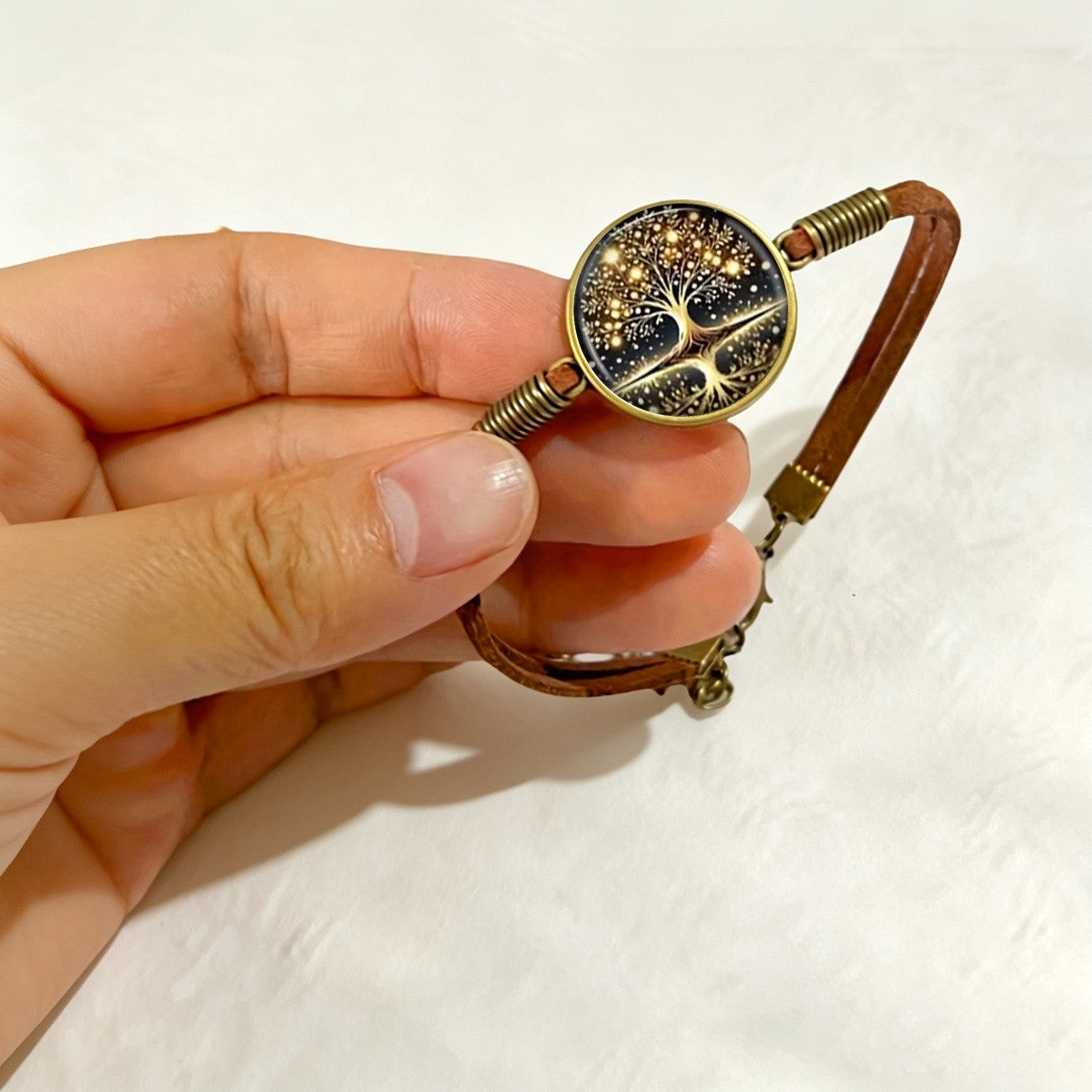 Tree of Life Leather Bracelet