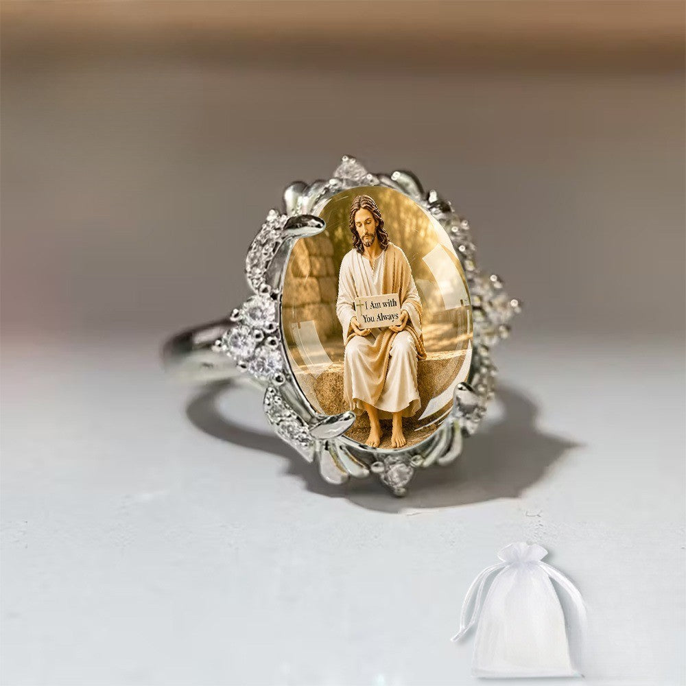 Jesus Message Statement Ring