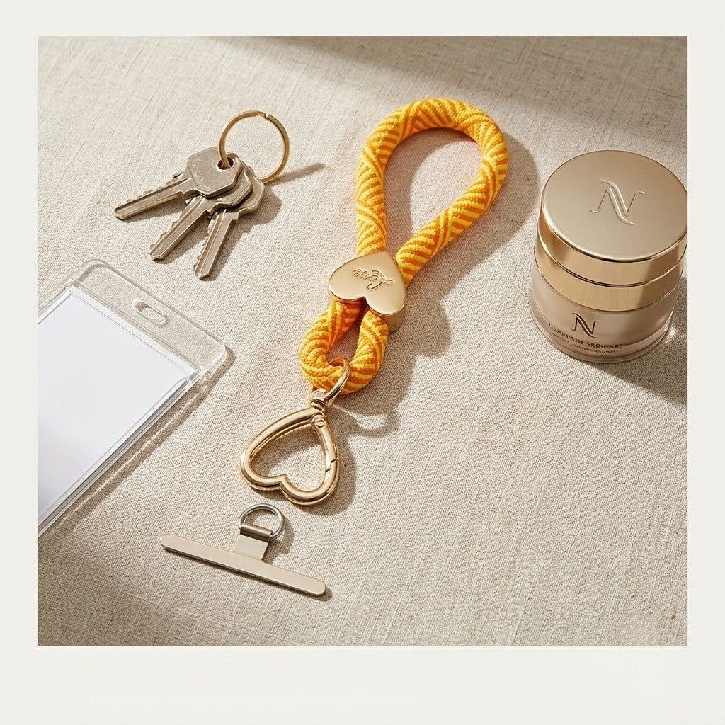 Heart Rope Keychain