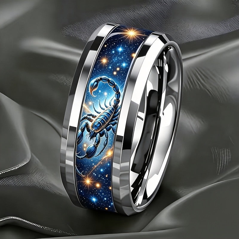 Starry Night Scorpion Ring