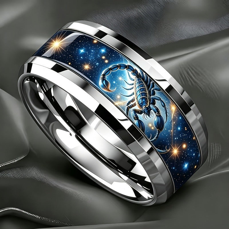 Starry Night Scorpion Ring