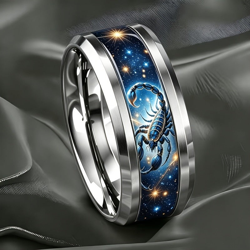 Starry Night Scorpion Ring