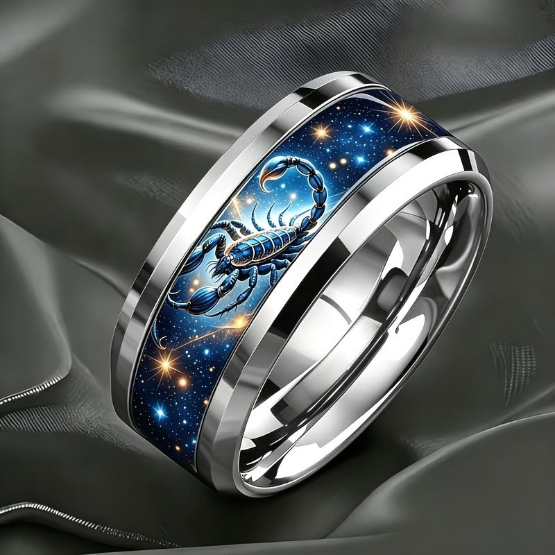 Starry Night Scorpion Ring