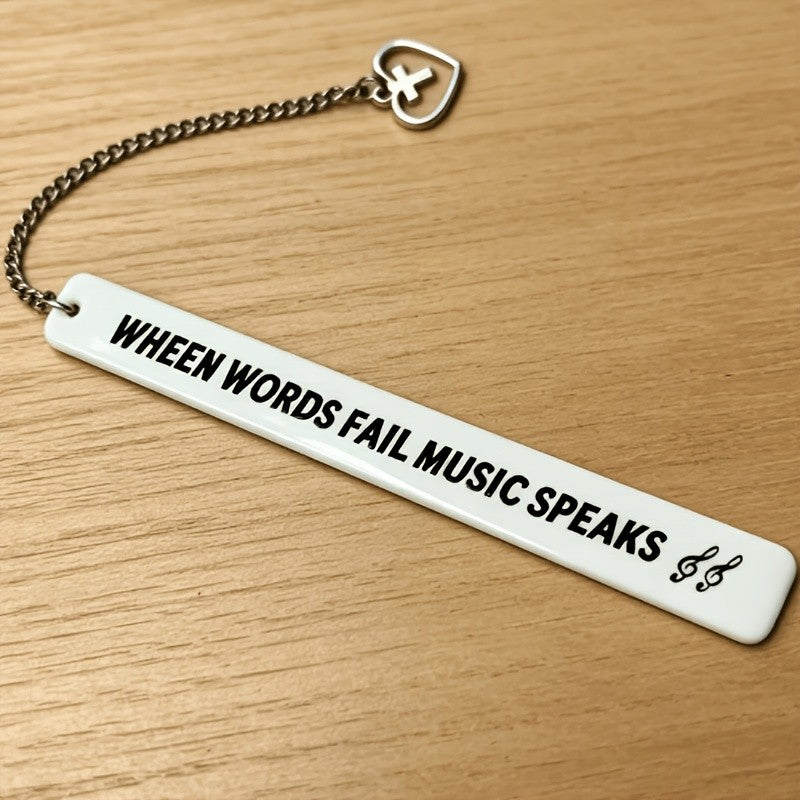 Music Speaks Bookmark