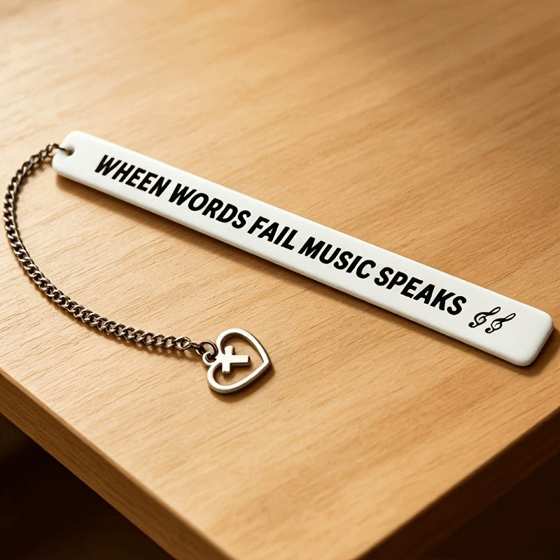 Music Speaks Bookmark
