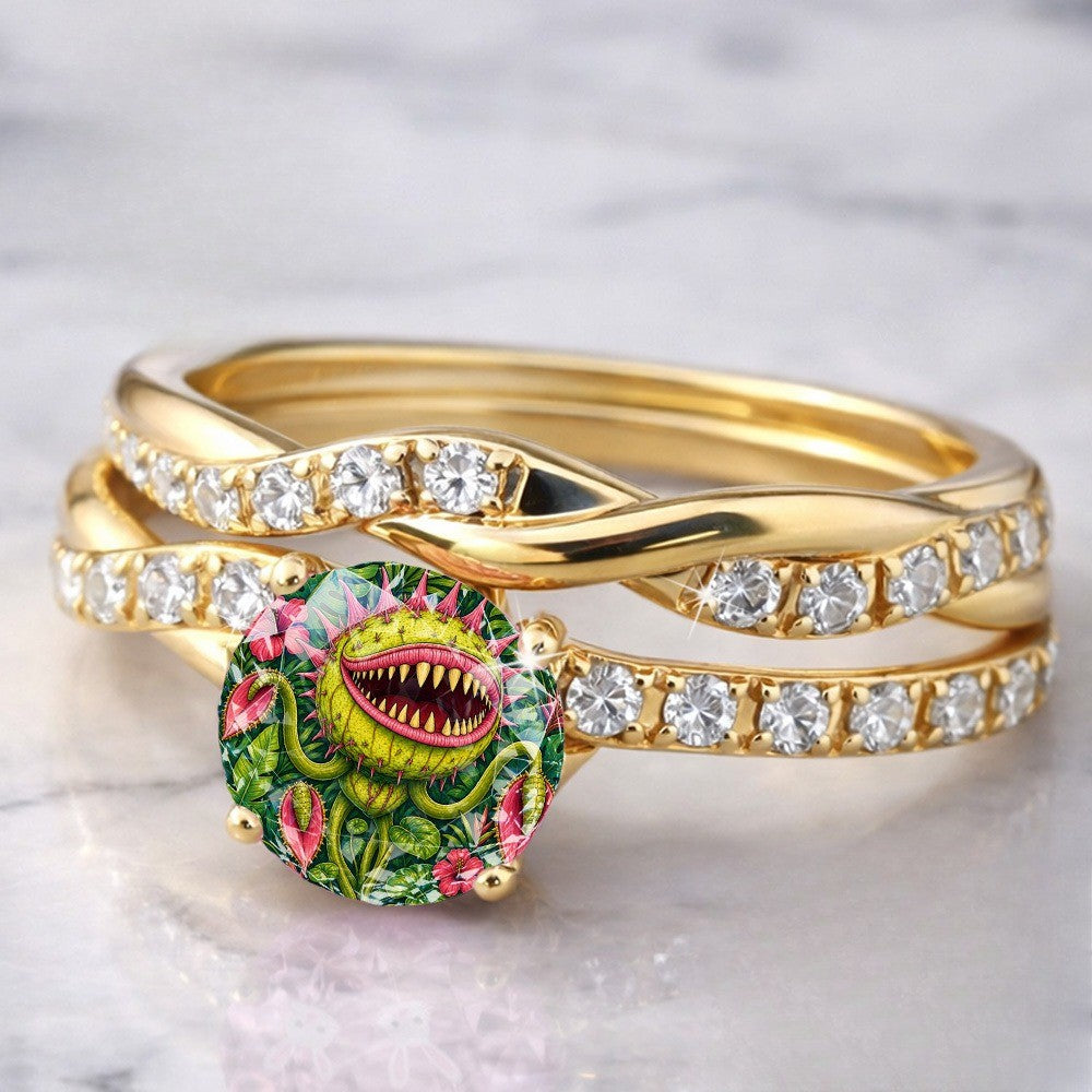Twisted Vine Carnivorous Plant Ring