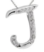 Crystal Initial D Necklace