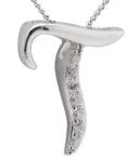 Crystal Initial D Necklace