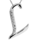 Crystal Initial D Necklace