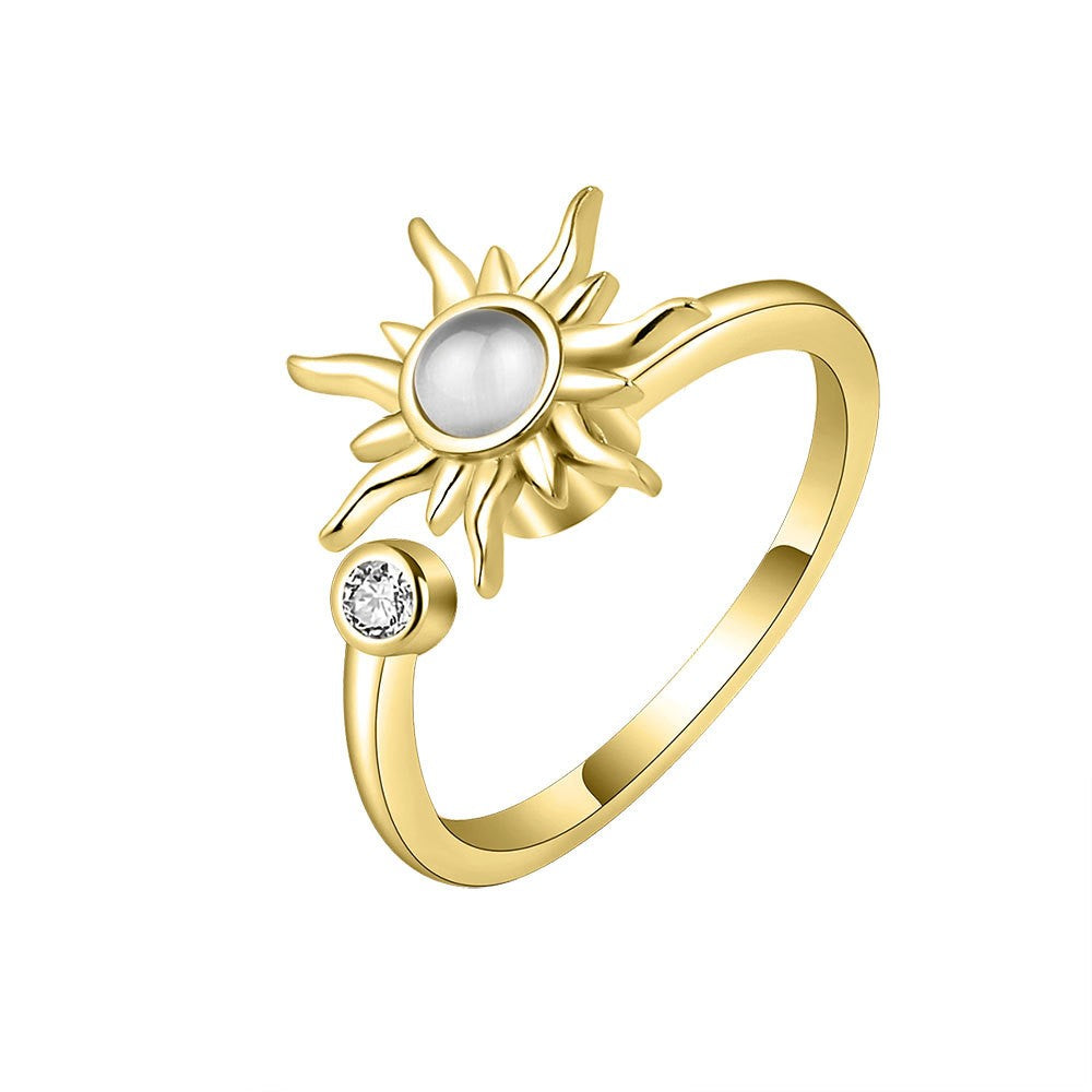 Sun Spinner Ring