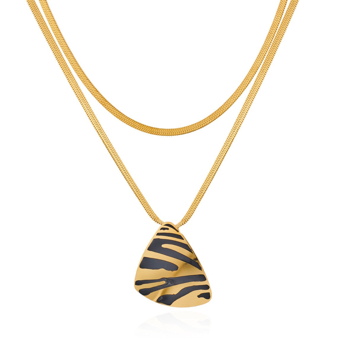 Leopard Print Teardrop Jewelry Set