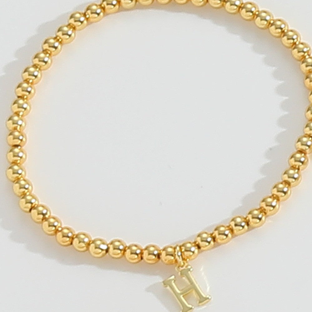 Alphabet Bead Bracelet