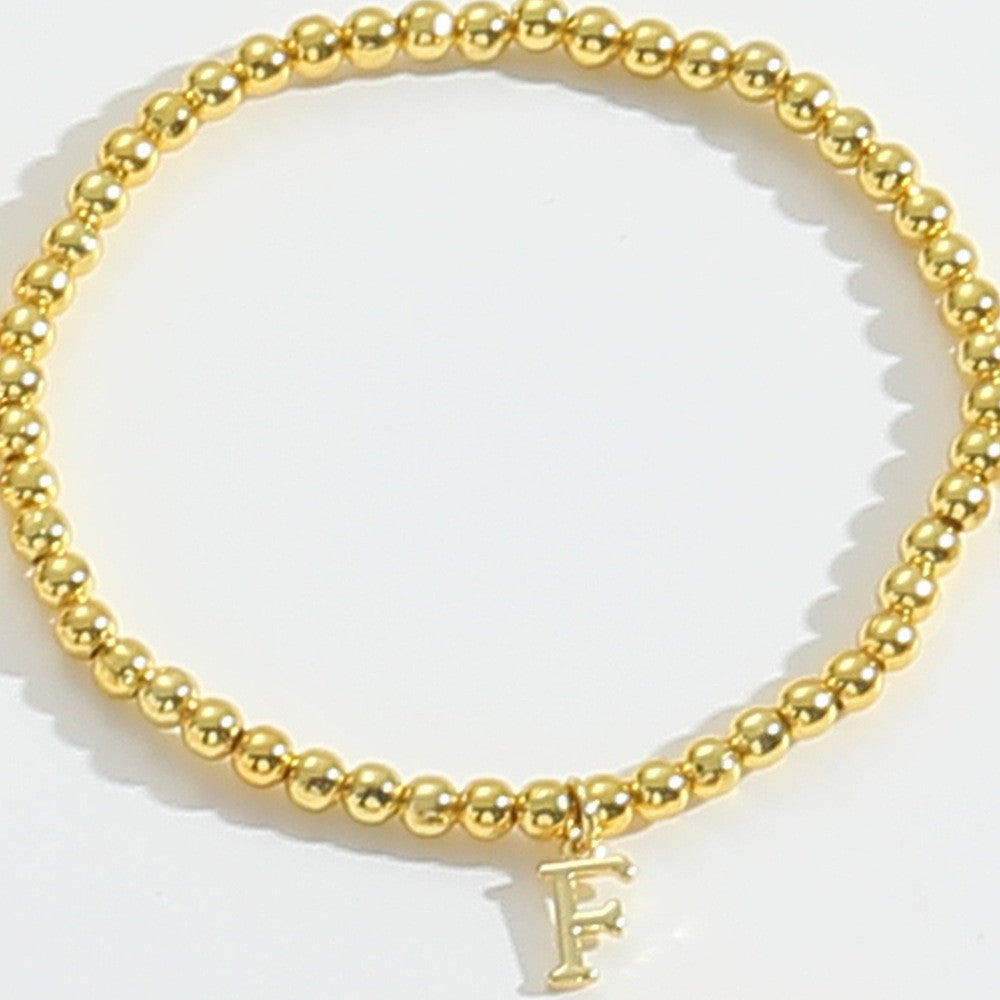 Alphabet Bead Bracelet