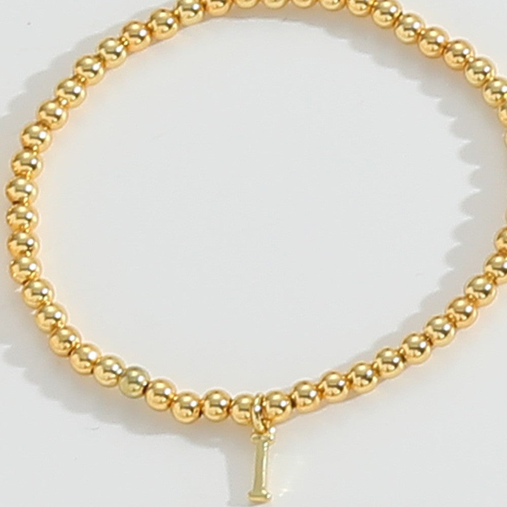 Alphabet Bead Bracelet