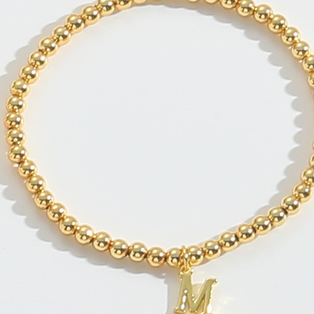 Alphabet Bead Bracelet