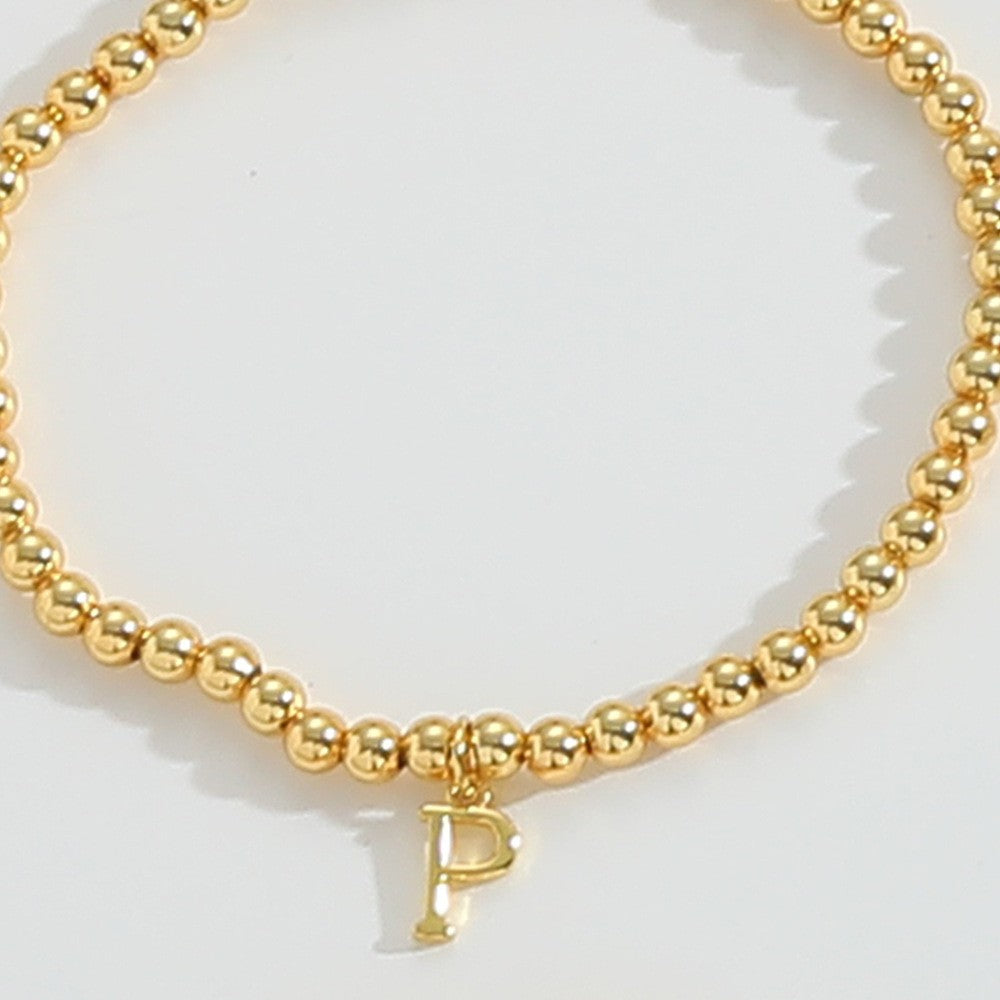 Alphabet Bead Bracelet