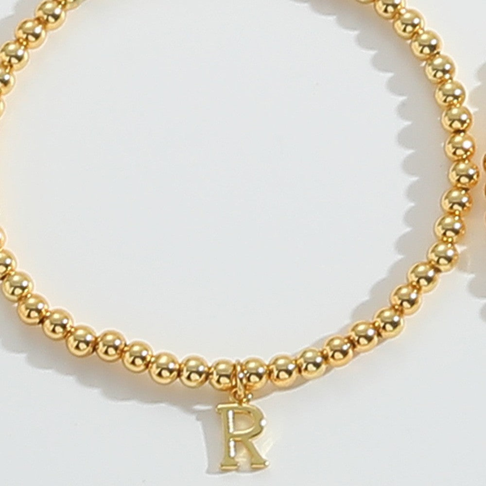 Alphabet Bead Bracelet