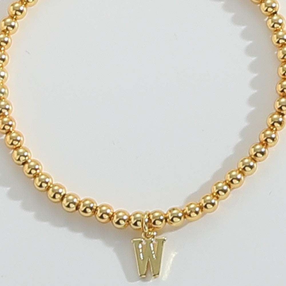 Alphabet Bead Bracelet
