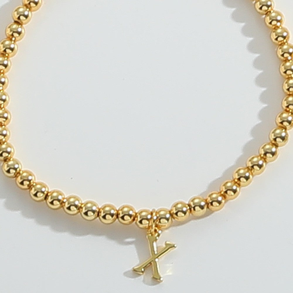 Alphabet Bead Bracelet