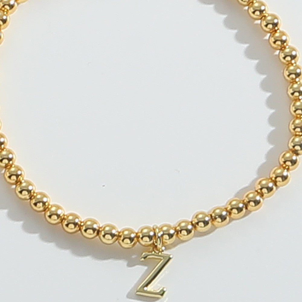 Alphabet Bead Bracelet
