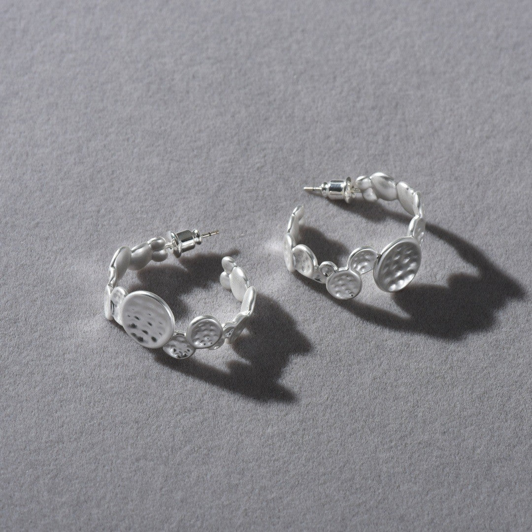 Irregular Disc Link Jewelry Set