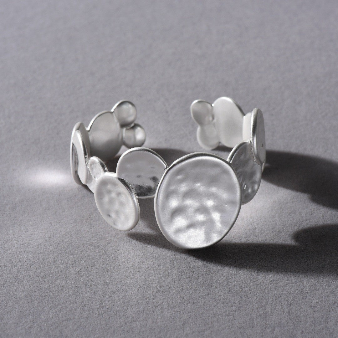 Irregular Disc Link Jewelry Set