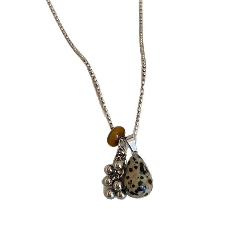Tiger's Eye Grape Cluster Necklace