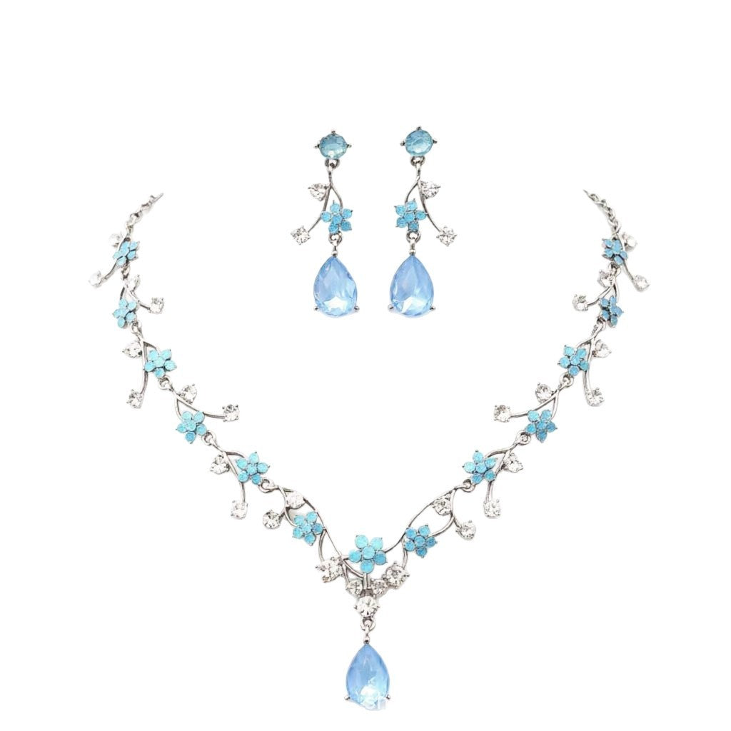 Floral Vine Necklace & Earring Set