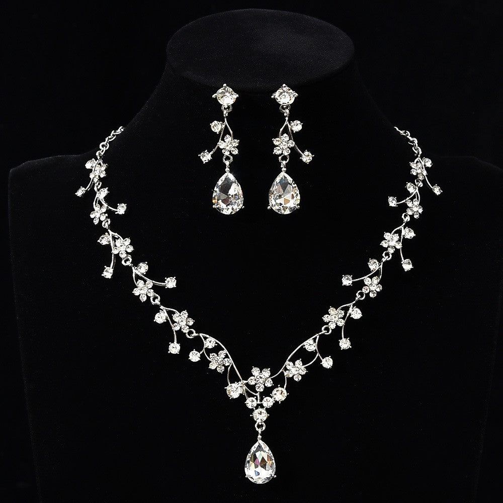 Floral Vine Necklace & Earring Set