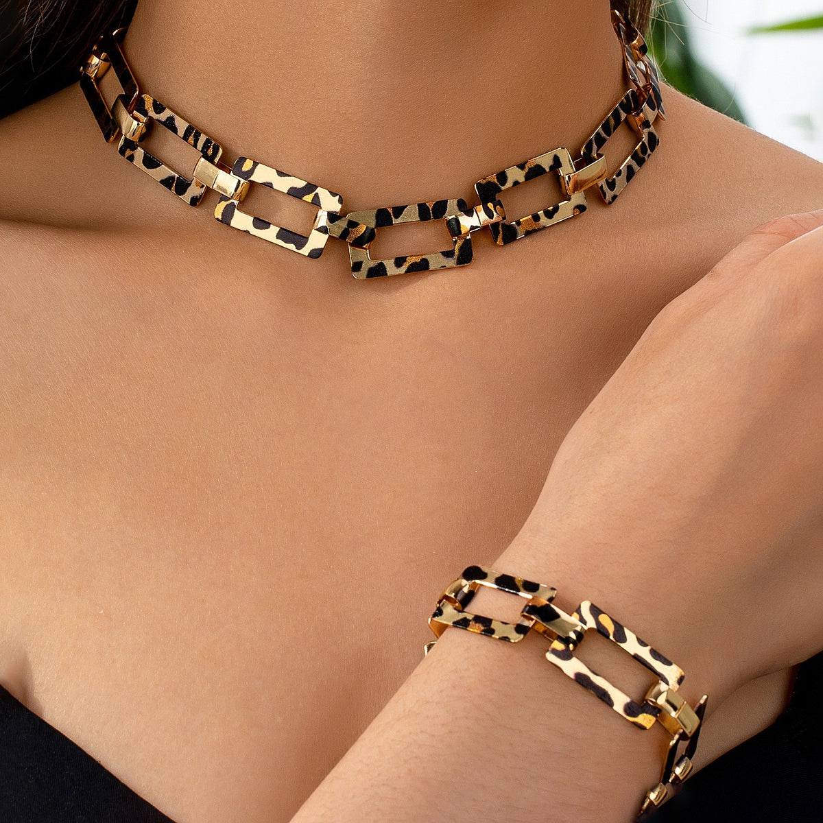 Leopard Geometric Link Set