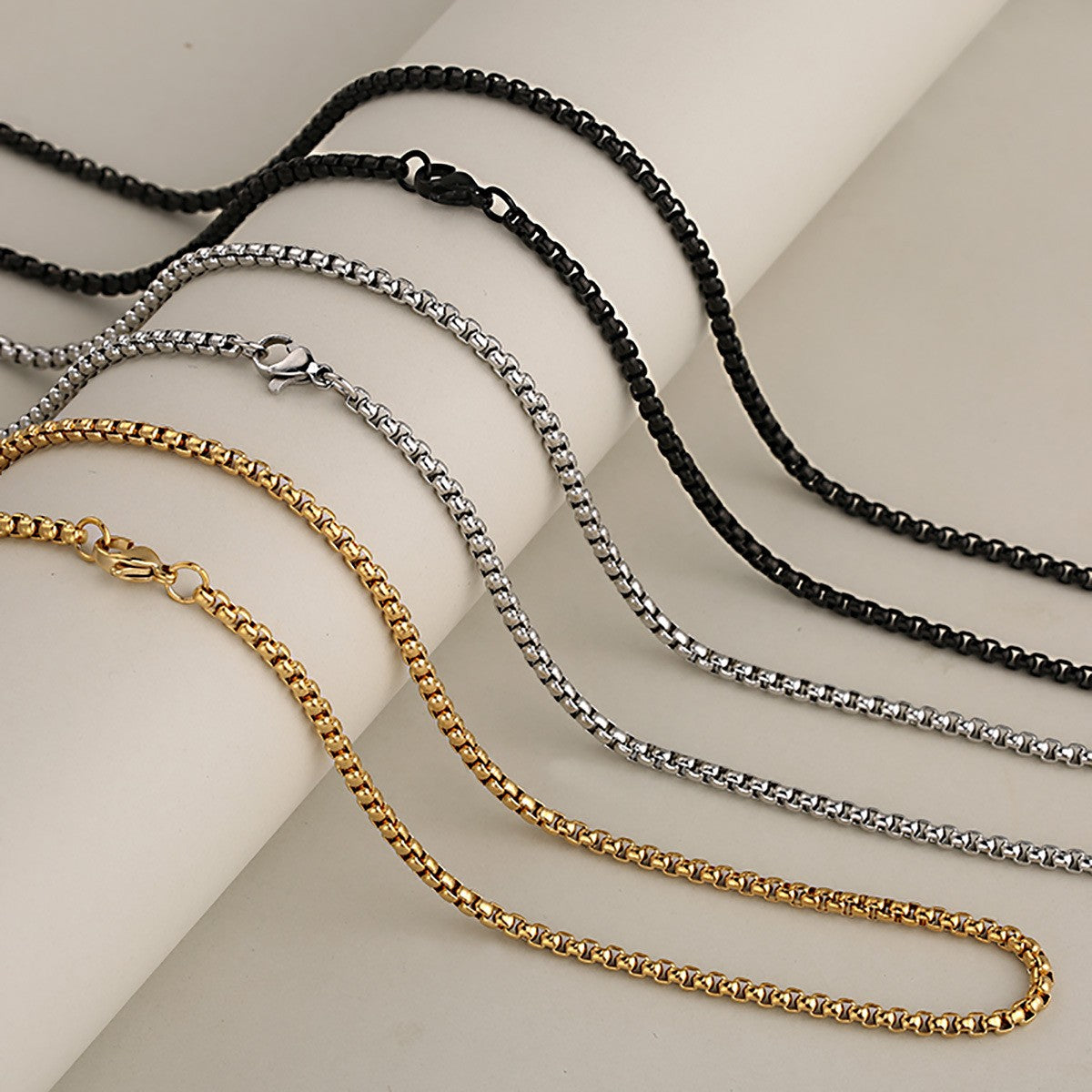 Grooved Cylinder Cross Pendant