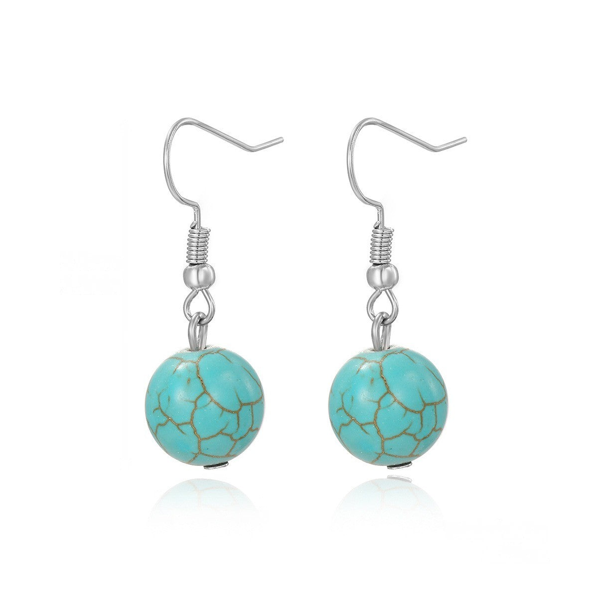 Turquoise Mosaic Teardrop Jewelry Set