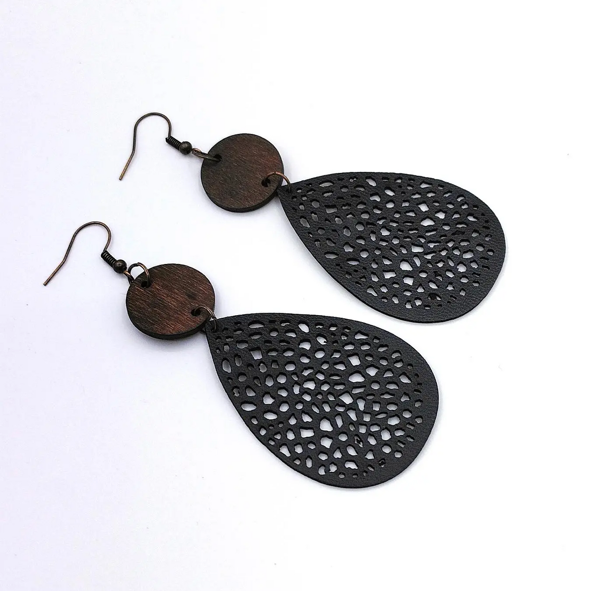 Hollow Water Drop Earrings