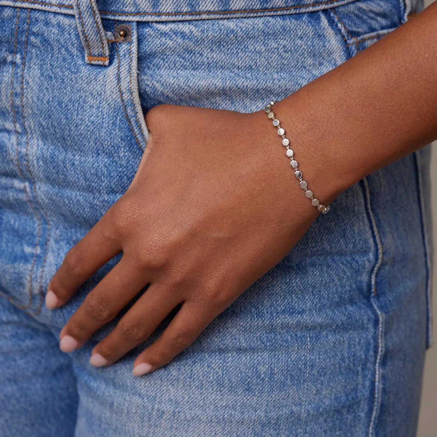 5pc Dainty Bracelet Stack