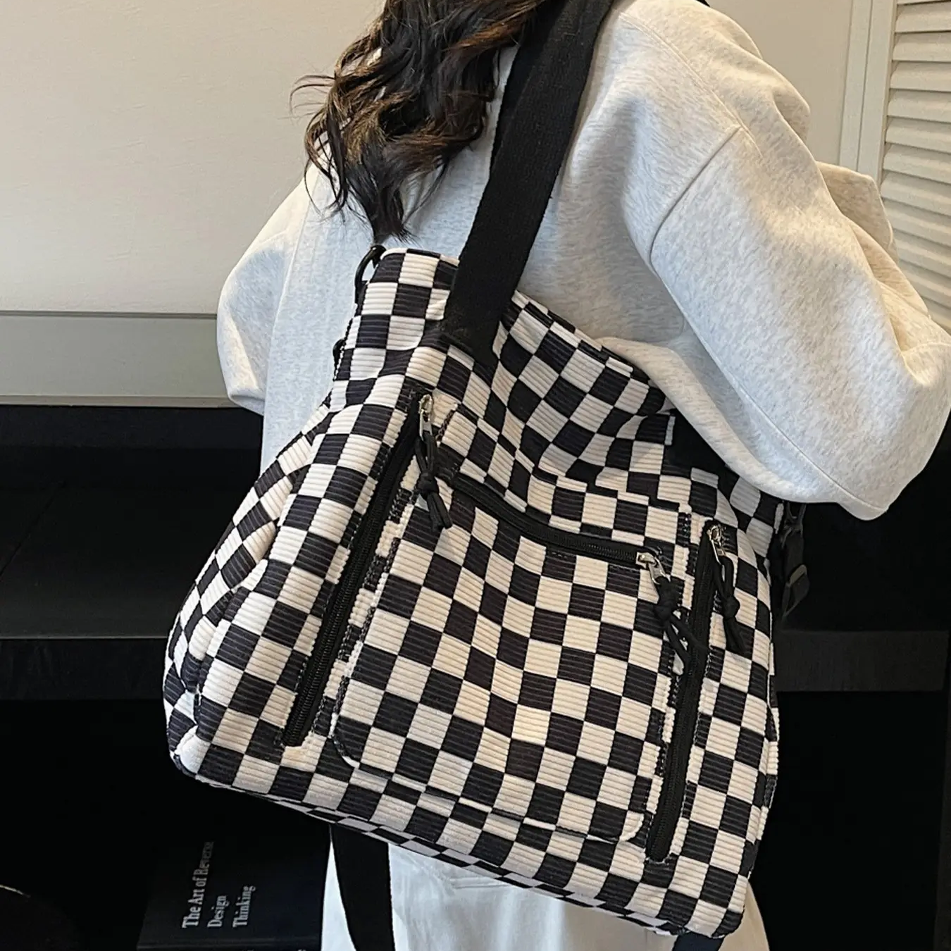 Casual Plaid Bag