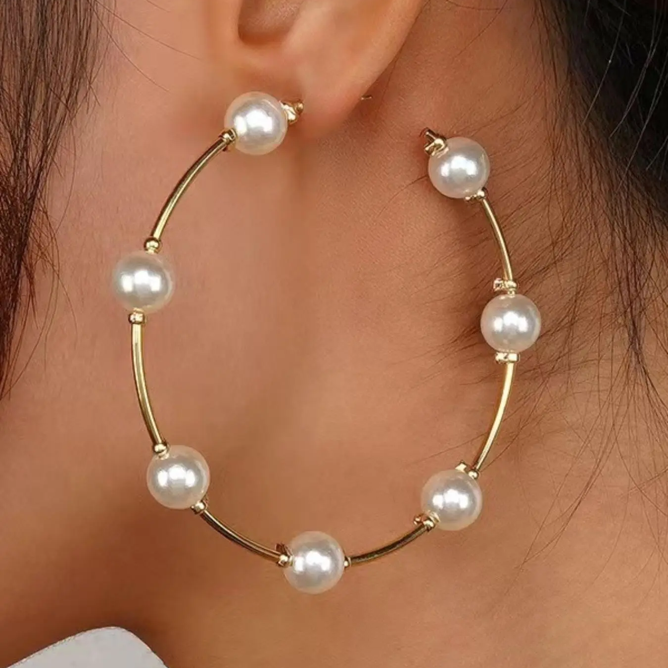 Elegant Pearl Earrings
