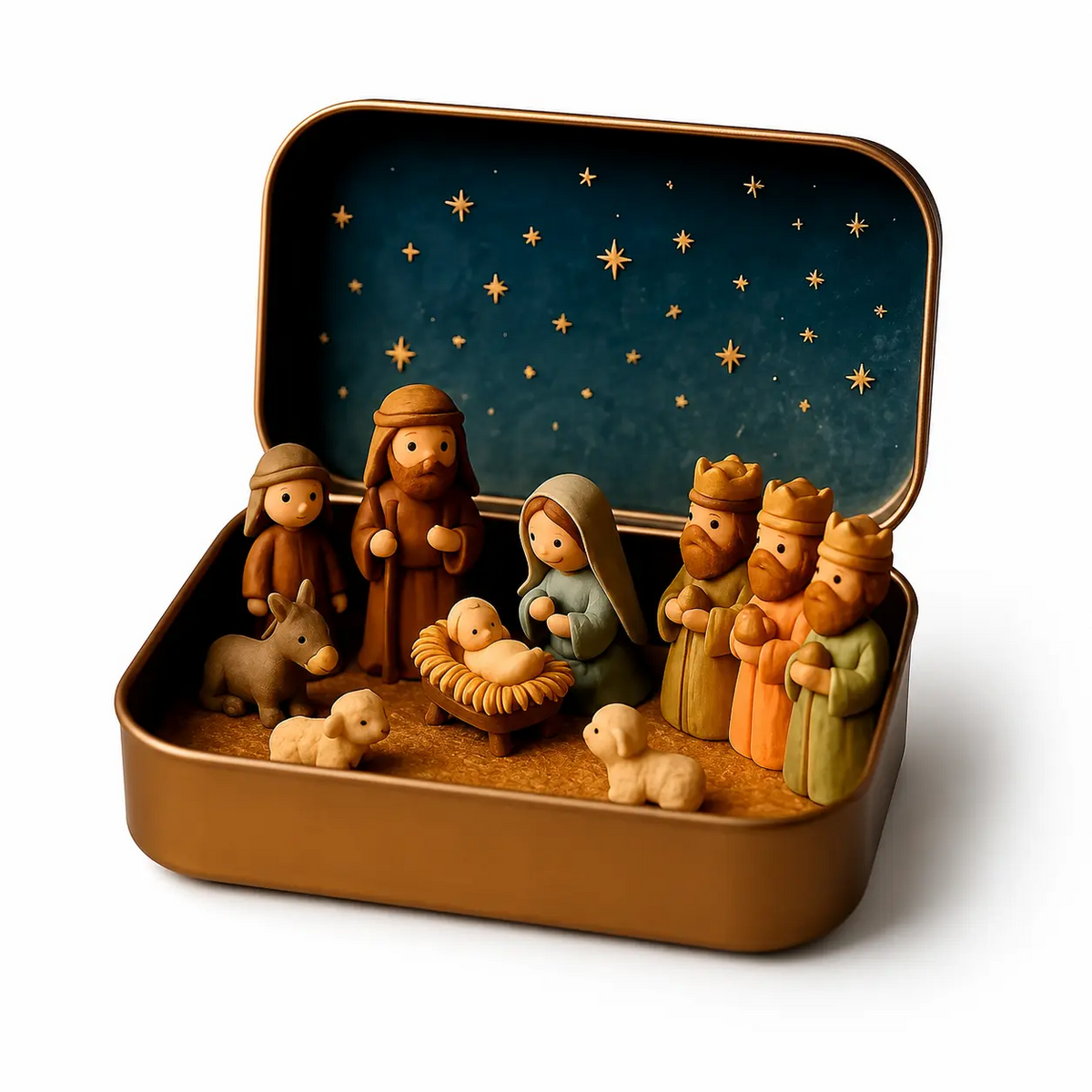 Pocket Size Nativity Scene Set