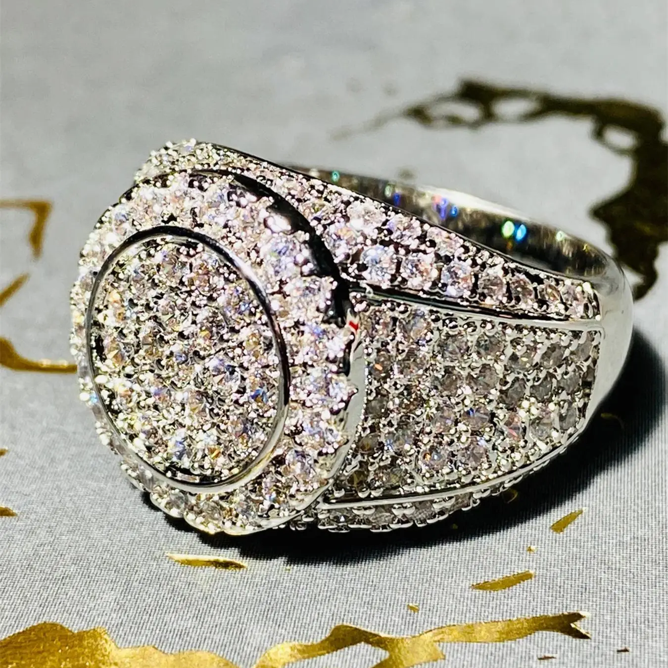 Bold Rhinestone Ring