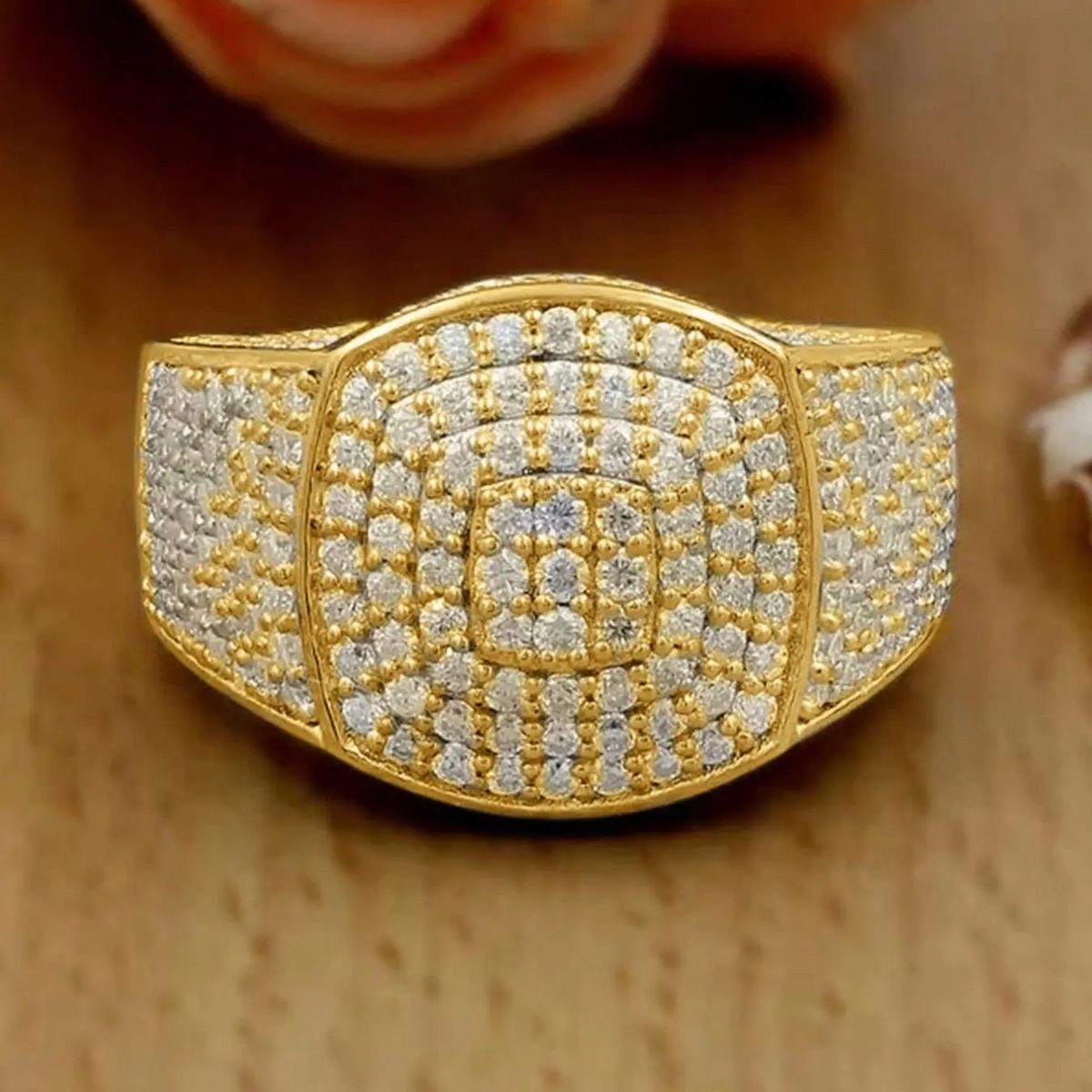 Bold Rhinestone Ring