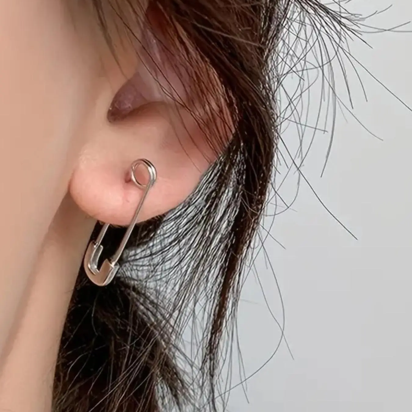 Pin Clip Earrings