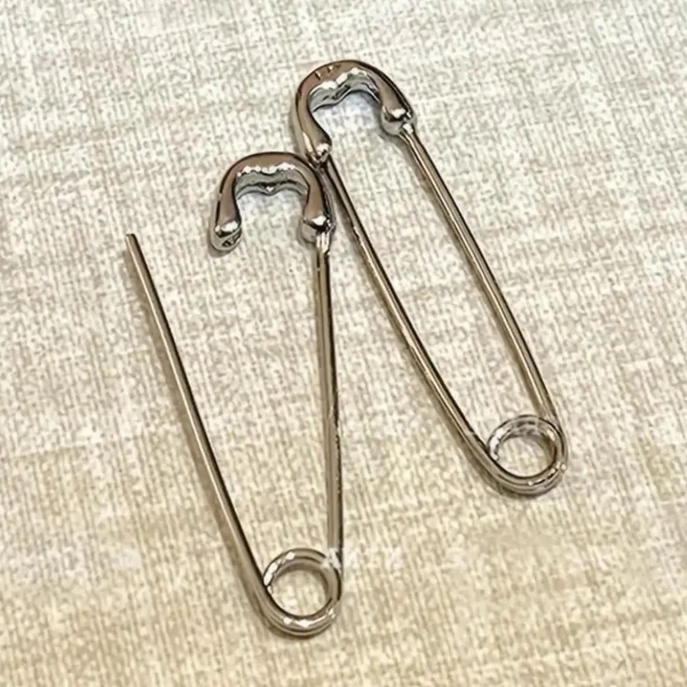 Pin Clip Earrings