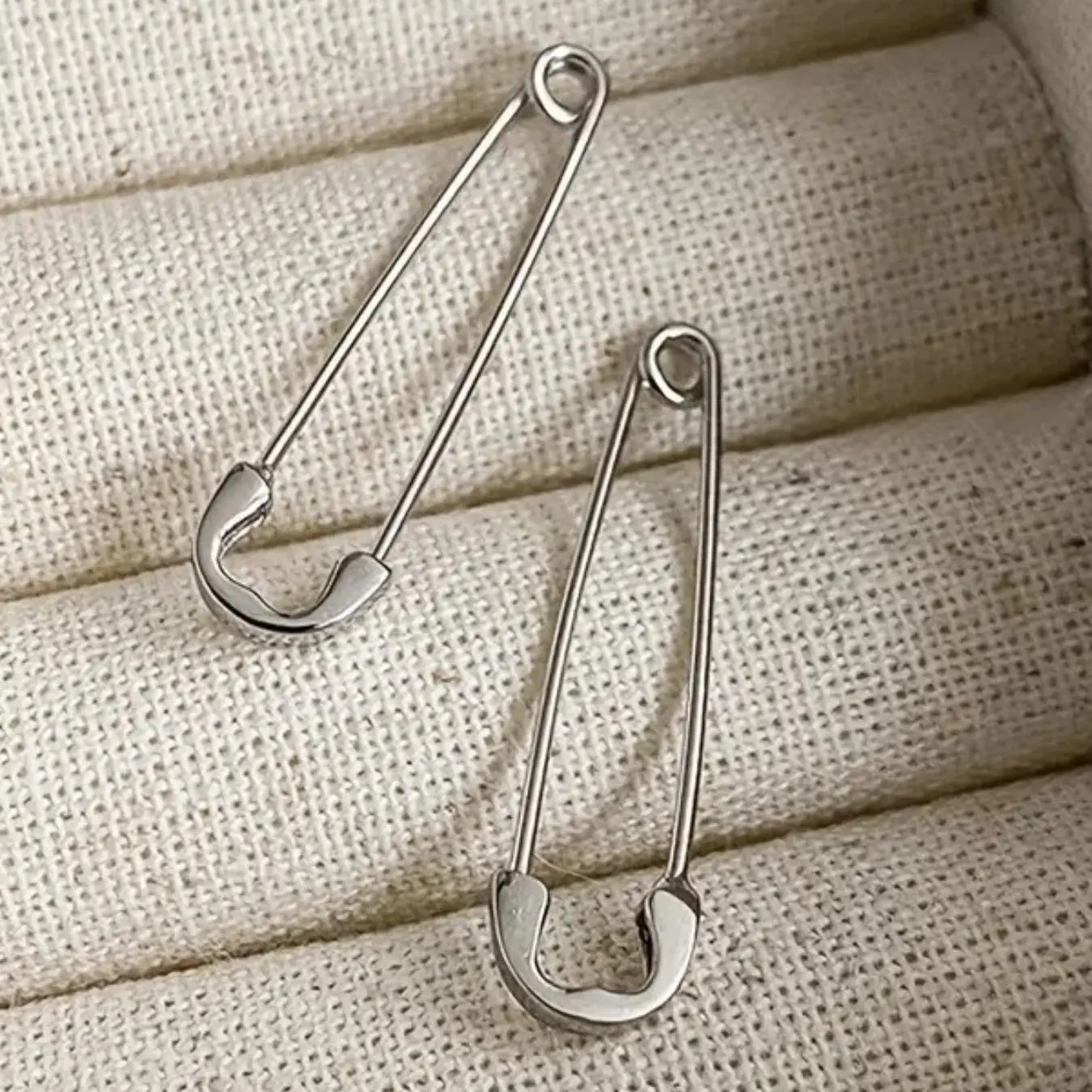 Pin Clip Earrings