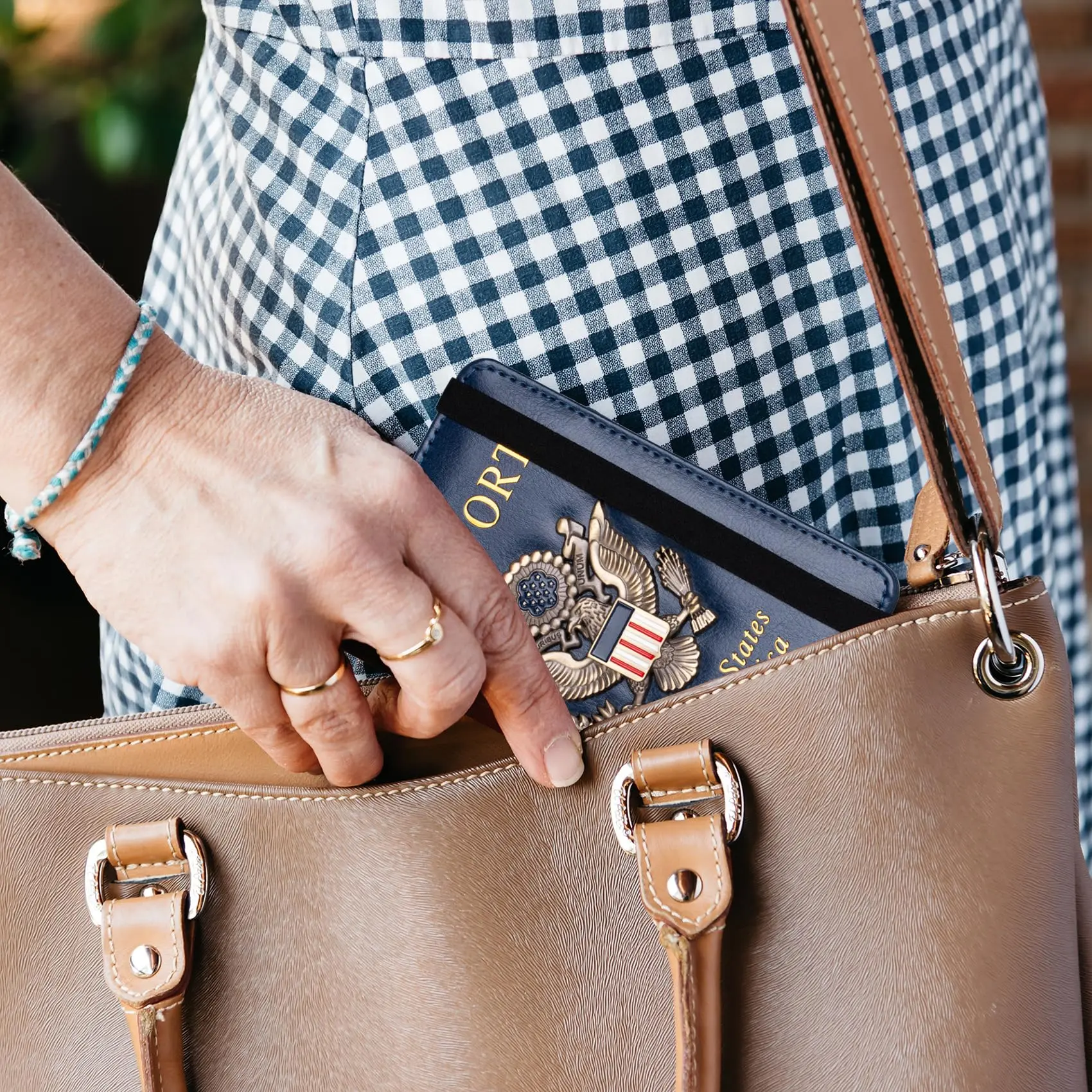 RFID Blocking Passport Holder