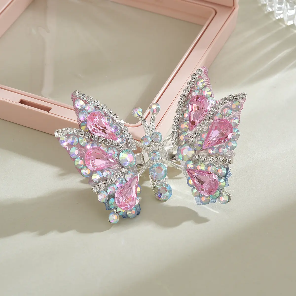 Handcrafted Butterfly Wing Claw Clips
