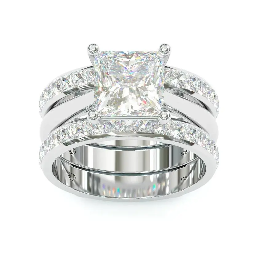 Two Tone Double Layer Ring