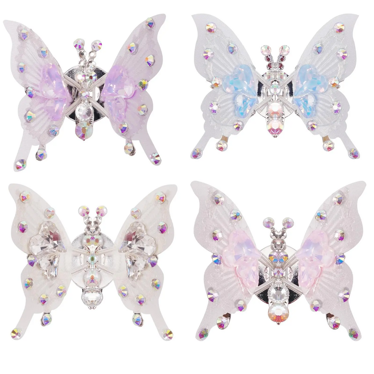 4pc Flying Butterfly Decor